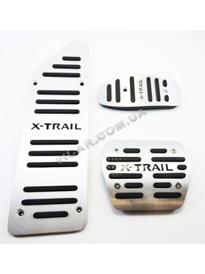 Накладки на педали Nissan x-trail (2014+...)